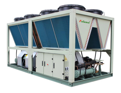 China Manufacturer 200rt And 400 Ton Industrial Energy Saving Screw Air Cooled Chillers 